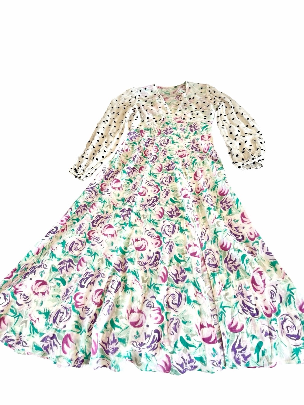 RIXO Melanie Chiffon Dress Sz S/P - Picture 4 of 10